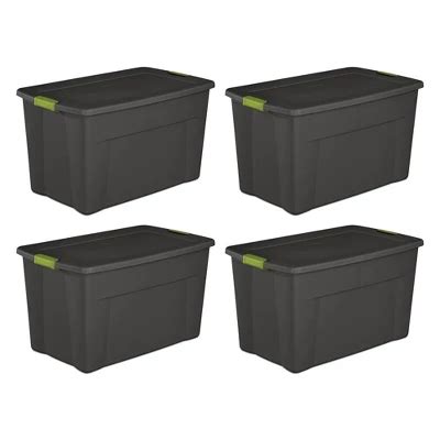 sterilite stackable 35 gallon storage box